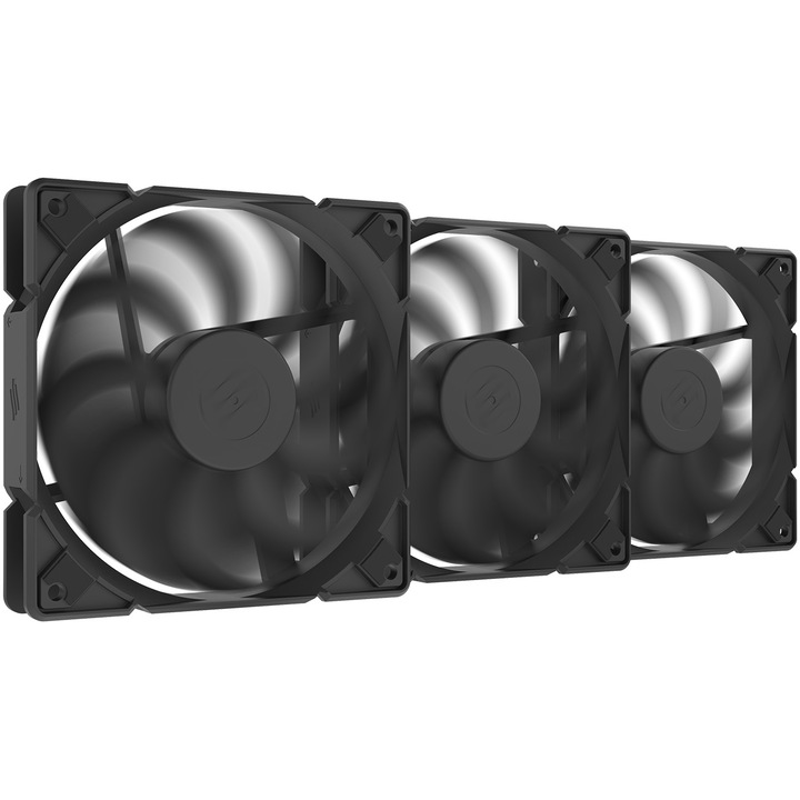 Вентилатор SilentiumPC SIgma HP 120 PWM KIT, 120 мм, PWM