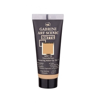 Fond de ten ART SCENIC MATTE 3 in 1 Gabrini, SPF 15, 35 ml 08 Fond de ten ART SCENIC MATTE 3 in 1 Gabrini, SPF 15, 35 ml 08