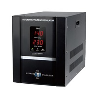stabilizator de tensiune cu servomotor well 10000va iesire 230v intrare 140v250v protectii scurt supratensiune imagen 21_0_
0