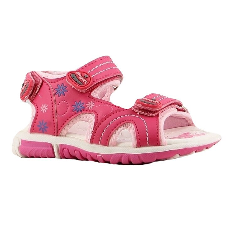 Sandale, roz cu fluturasi