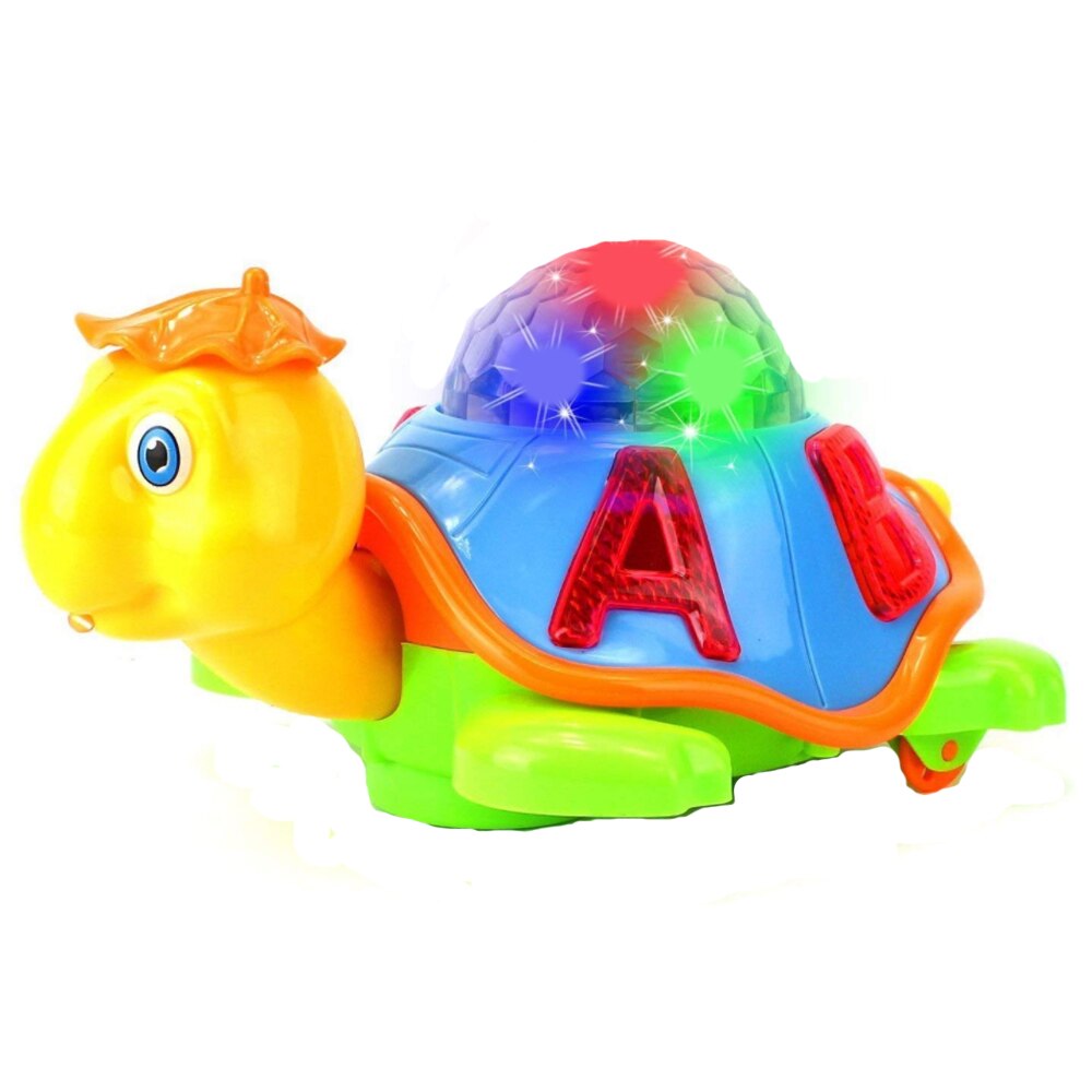 Jucarie interactiva – Broscuta testoasa cu lumini si muzica WP5001 RCO®