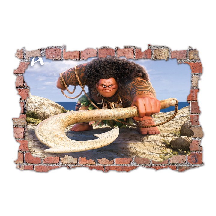 3D стикер Digital Ascend Moana 6, 60x90cm