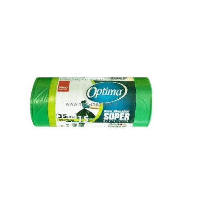 Saci menajeri 240 L verzi Sano Optima Super