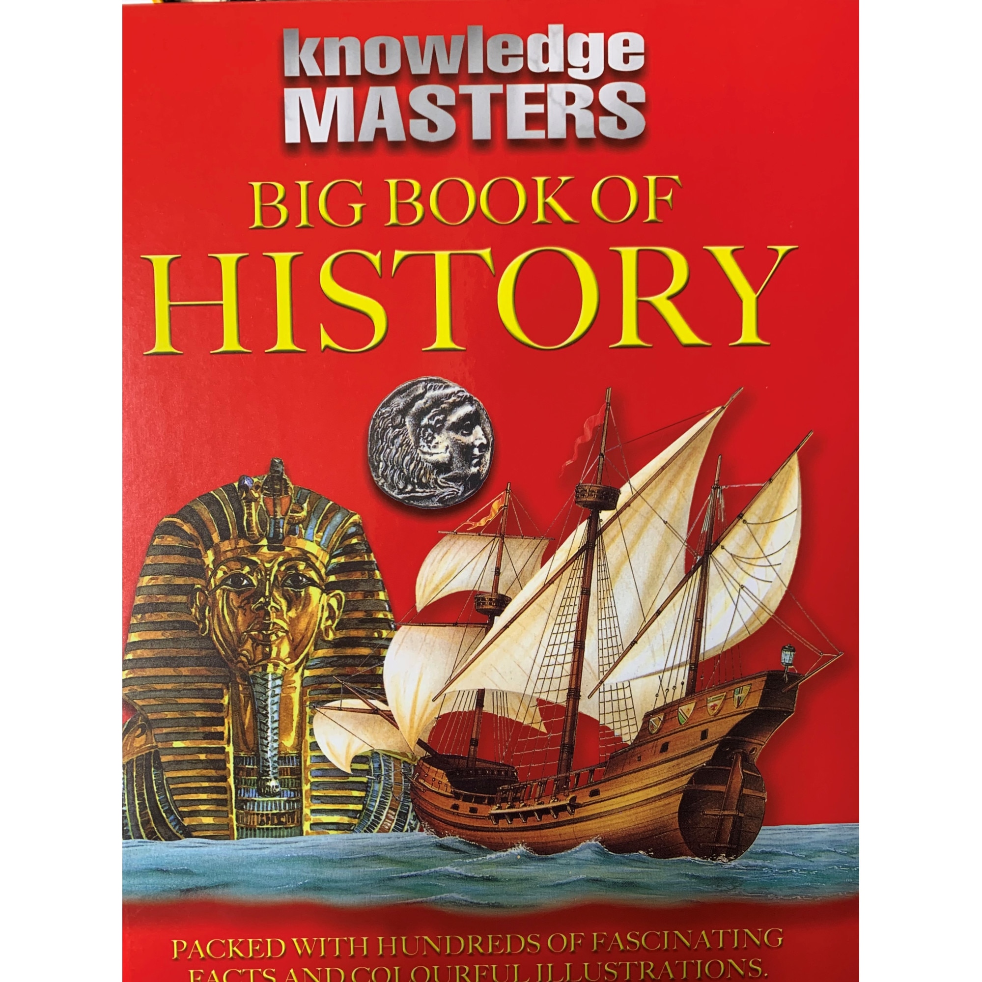 Knowledge Masters - Big book of History - Mini enciclopedie Istorica pentru copii 96 pagini,+ 5 ani