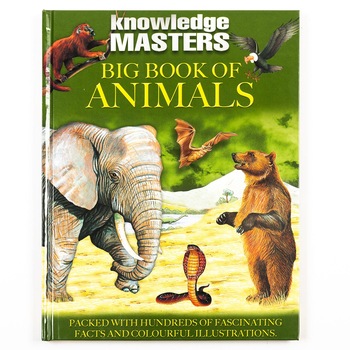 Knowledge Masters - Big book of Animals - Mini enciclopedie zoologica pentru copii 96 pagini,+ 5 ani Knowledge Masters - Big book of Animals - Mini enciclopedie zoologica pentru copii 96 pagini,+ 5 ani