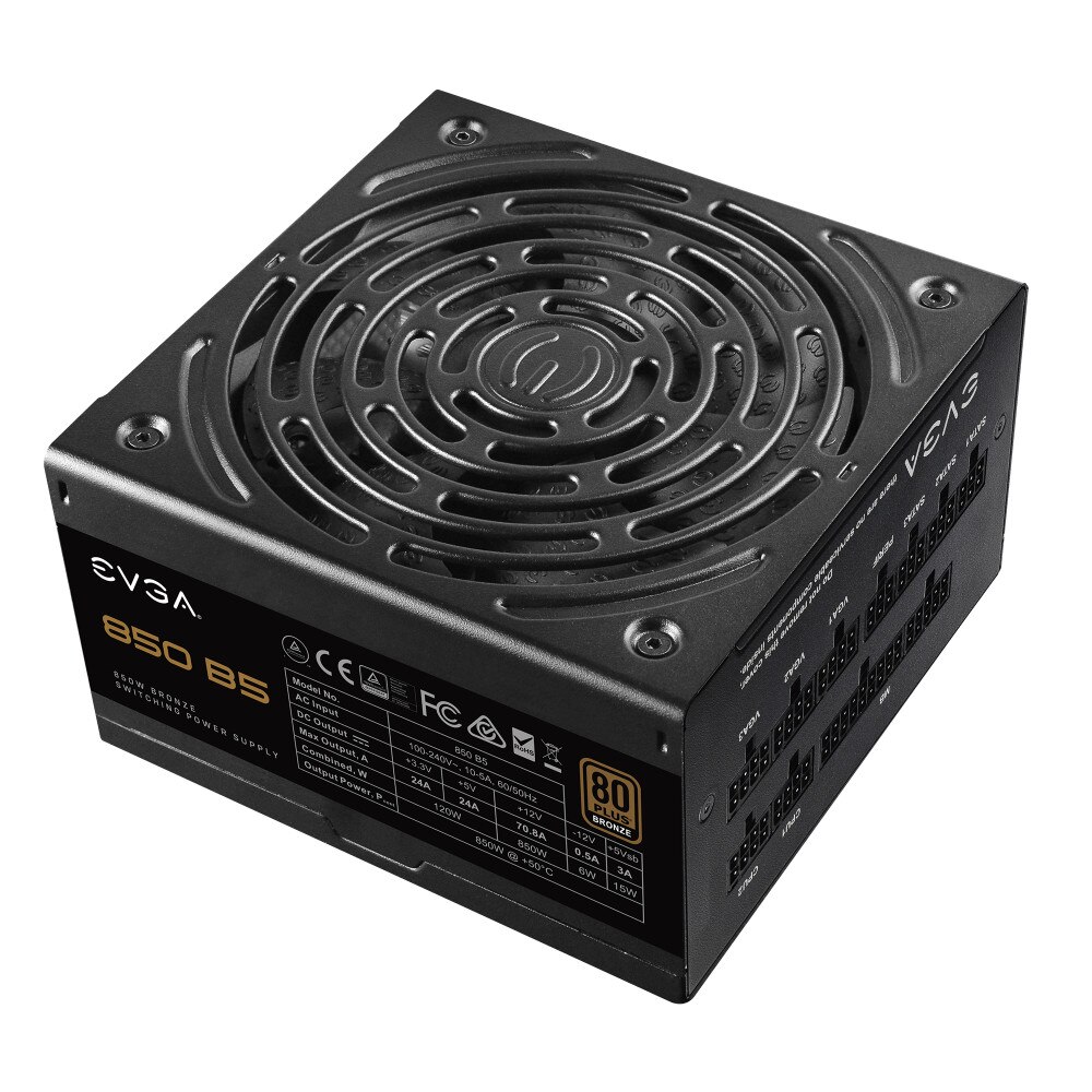 Sursa de alimentare EVGA 850 B5, 80+ BRONZE 850W, Fully Modular
