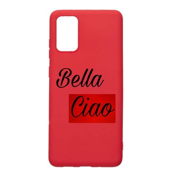 Husa Samsung Galaxy A31, Ciao Bella, rezistenta la uzura, anti-alunecare, din silicon Premium, Red, R293 Husa Samsung Galaxy A31, Ciao Bella, rezistenta la uzura, anti-alunecare, din silicon Premium, Red, R293