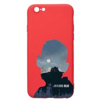 husa apple iphone se 2  iphone 8  iphone 7 the walking dead rezistenta la uzura anti-alunecare din silicon premium red r303 imagen 24_0_
0