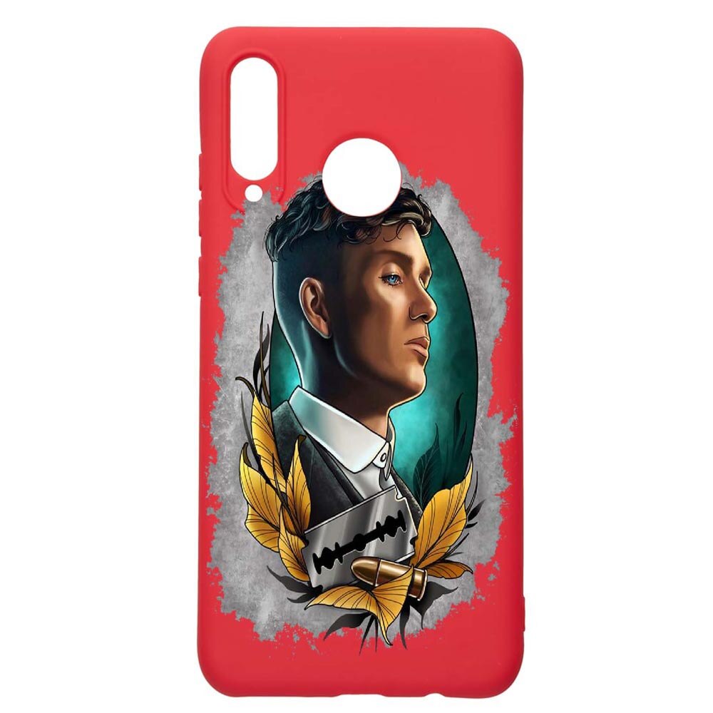 Husa Huawei P30 Lite, Peaky Blinders, rezistenta la uzura, anti-alunecare, din silicon Premium, Red, R384