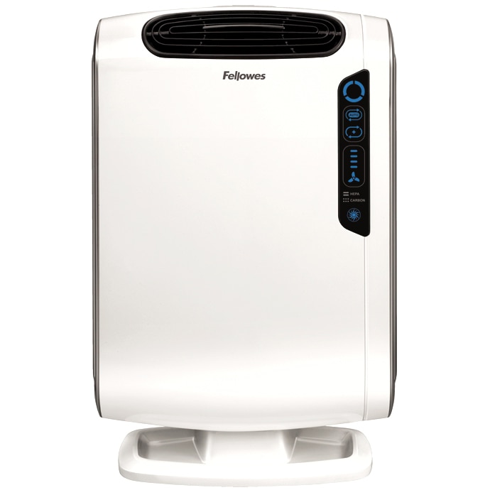 Purificator de aer Fellowes AeraMax DX55, Tehnologie PlasmaTRUE, Filtru carbon, Filtru True HEPA, Senzor AeraSmart, 4 trepte de putere