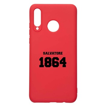 Husa Huawei P30 Lite, Vampire Diaries - Salvatore 1864, rezistenta la uzura, anti-alunecare, din silicon Premium, Red, R582 Husa Huawei P30 Lite, Vampire Diaries - Salvatore 1864, rezistenta la uzura, anti-alunecare, din silicon Premium, Red, R582
