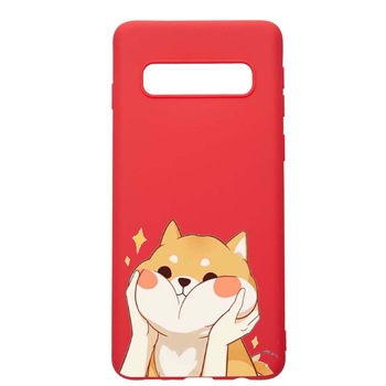 Husa Samsung Galaxy S10E, Sweet Cat, rezistenta la uzura, anti-alunecare, din silicon Premium, Red, R596 Husa Samsung Galaxy S10E, Sweet Cat, rezistenta la uzura, anti-alunecare, din silicon Premium, Red, R596