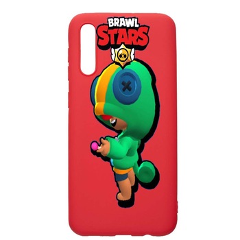 Husa Samsung Galaxy A30s, Brawl Stars Leon, rezistenta la uzura, anti-alunecare, din silicon Premium, Red, R648 Husa Samsung Galaxy A30s, Brawl Stars Leon, rezistenta la uzura, anti-alunecare, din silicon Premium, Red, R648