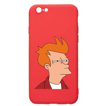 Husa Apple iPhone 6S / 6, Meme, rezistenta la uzura, anti-alunecare, din silicon Premium, Red, R663 Husa Apple iPhone 6S / 6, Meme, rezistenta la uzura, anti-alunecare, din silicon Premium, Red, R663