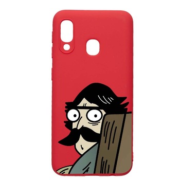 Husa Samsung Galaxy A20e, Meme, rezistenta la uzura, anti-alunecare, din silicon Premium, Red, R653 Husa Samsung Galaxy A20e, Meme, rezistenta la uzura, anti-alunecare, din silicon Premium, Red, R653