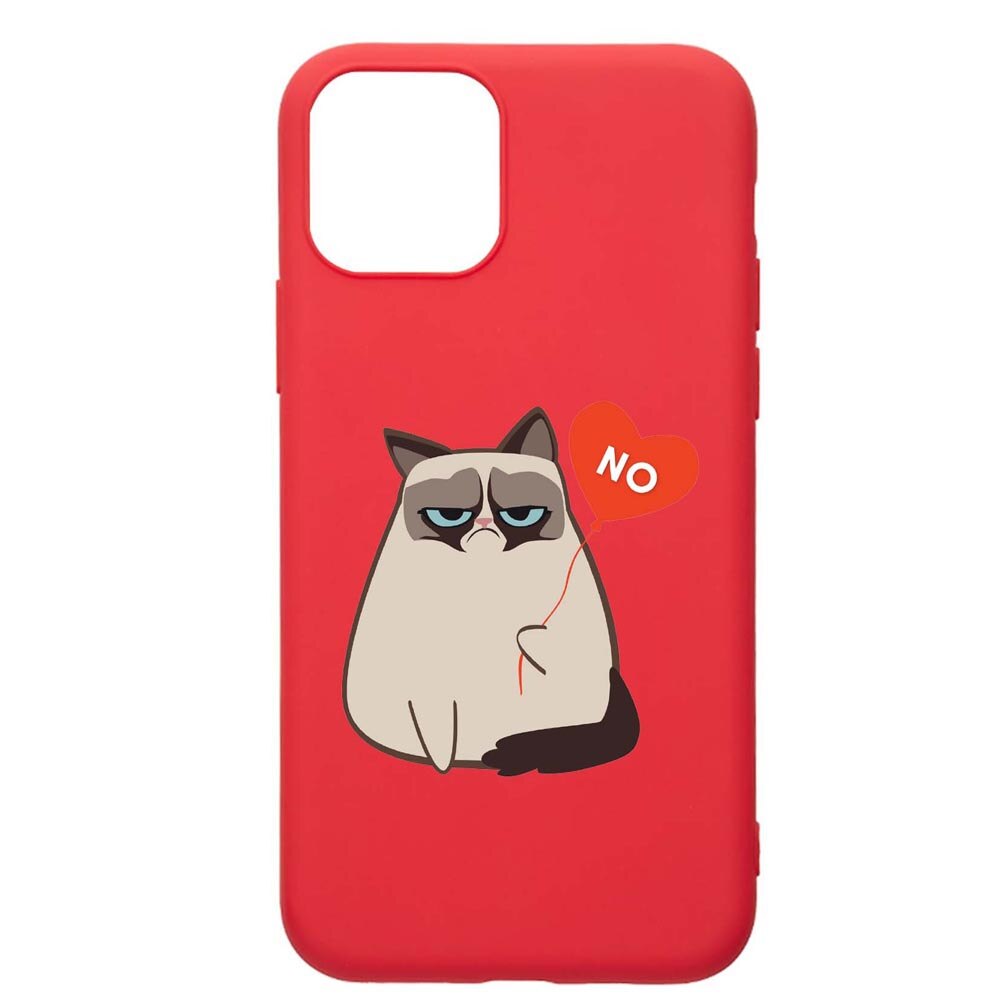 Husa Apple iPhone 12 Pro, Meme - Gumpy, rezistenta la uzura, anti-alunecare, din silicon Premium, Red, R657