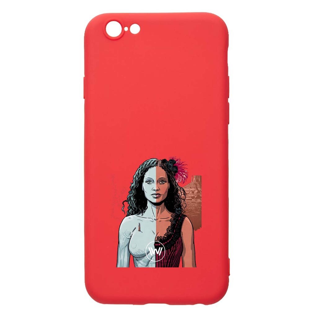 Husa Apple iPhone SE 2 / iPhone 8 / iPhone 7, Westworld, Movie, rezistenta la uzura, anti-alunecare, din silicon Premium, Red, R677