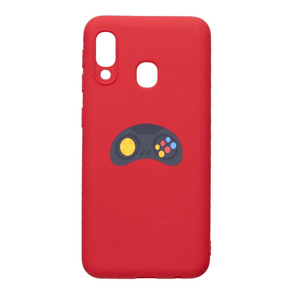 Husa Samsung Galaxy A20e, Gamer Xbox, rezistenta la uzura, anti-alunecare, din silicon Premium, Red, R672