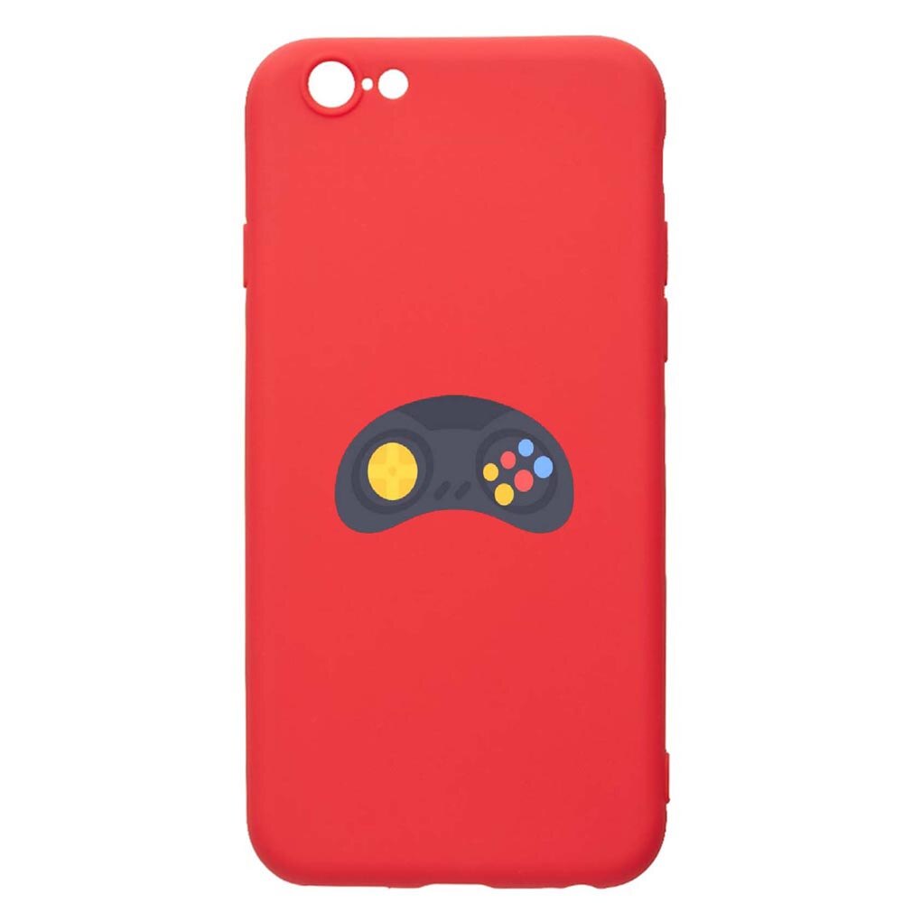 Husa Apple iPhone 6S / 6, Gamer Xbox, rezistenta la uzura, anti-alunecare, din silicon Premium, Red, R672