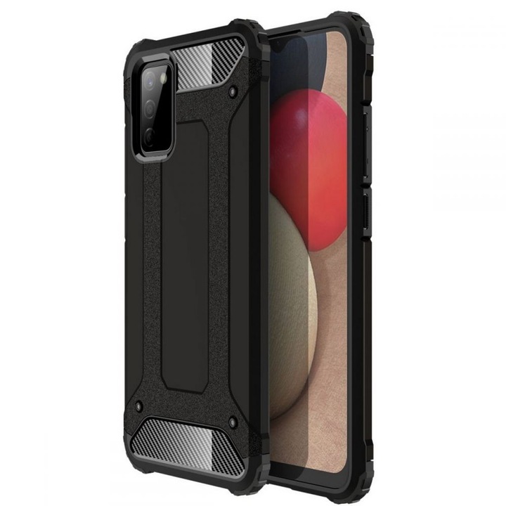 Carcasa TECH-PROTECT XARMOR compatibil cu Samsung Galaxy A02s Black
