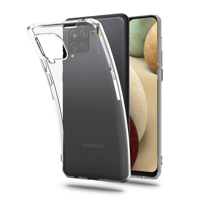 Силиконов кейс TECH-PROTECT FlexAir за Samsung Galaxy A12, Crystal
