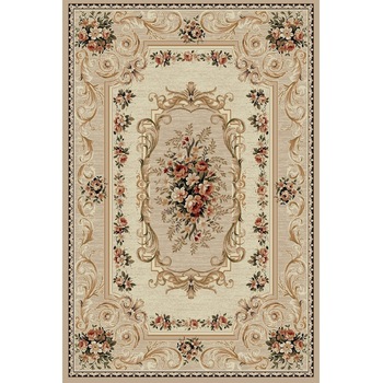 Covor Clasic, Lotos 535, Bej / Crem, 60x110 cm, 1800 gr/mp Covor Clasic, Lotos 535, Bej / Crem, 60x110 cm, 1800 gr/mp