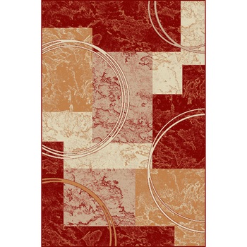 Covor Modern, Lotos 15001, Rosu, 80x150 cm, 1800 gr/mp Covor Modern, Lotos 15001, Rosu, 80x150 cm, 1800 gr/mp