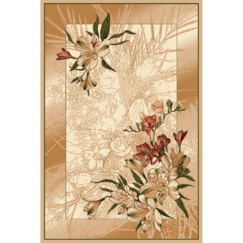 Covor Modern, Lotos 1563, Crem / Bej, 160x230 cm, 1800 gr/mp Covor Modern, Lotos 1563, Crem / Bej, 160x230 cm, 1800 gr/mp