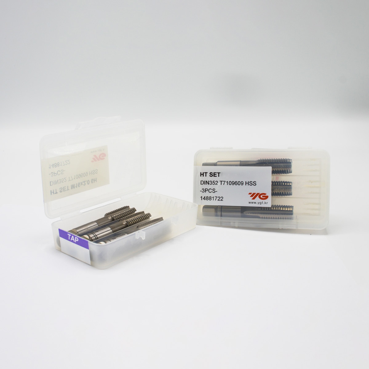 Projahn 937516 - Set di maschi manuali, HSS-G, DIN 352, BSW 5