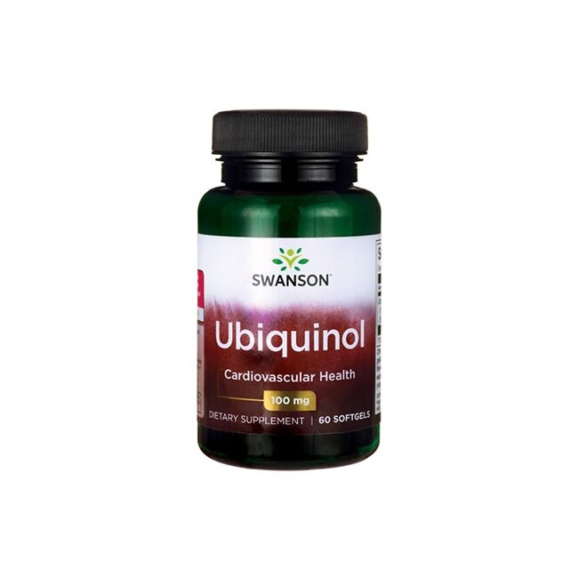 Supliment Alimentar, Swanson, Ubiquinol 100 mg, 60 capsule