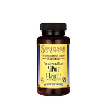 Supliment Alimentar, Swanson, Ajipure L-Leucine, Pharmaceutical Grade 500 Mg, 60 Capsule Supliment Alimentar, Swanson, Ajipure L-Leucine, Pharmaceutical Grade 500 Mg, 60 Capsule