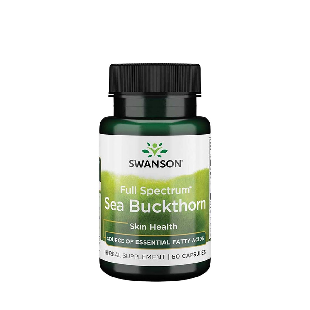 Supliment Alimentar, Swanson, Full Spectrum Sea Buckthorn 400 Mg, 60 Capsule