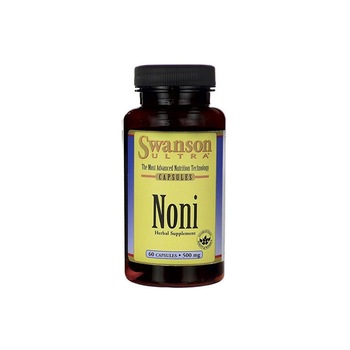 Supliment Alimentar, Swanson, Noni 500 Mg, 60 Capsule Supliment Alimentar, Swanson, Noni 500 Mg, 60 Capsule