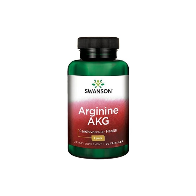 Supliment Alimentar, Swanson, Arginine Akg 1000 mg, 90 apsule