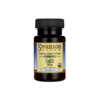 Supliment Alimentar, Swanson, Coq10 200 Mg, 30 Capsule Supliment Alimentar, Swanson, Coq10 200 Mg, 30 Capsule