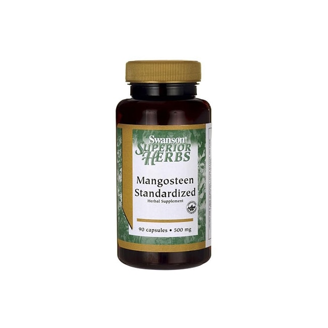 Supliment Alimentar, Swanson, Mangosteen Standardized 500 Mg, 90 Capsule