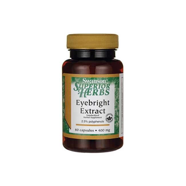 Supliment Alimentar, Swanson, Eyebright Extract 400 Mg, 60 Capsule