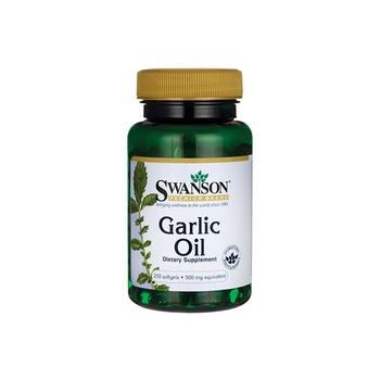 Supliment Alimentar, Swanson, Garlic Oil, 250 Capsule Supliment Alimentar, Swanson, Garlic Oil, 250 Capsule