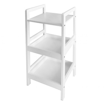 Biblioteca / Noptiera de pat cu doua rafturi adanci si unul plat, fara margini ascutite, 72 x 30 x 29 cm Biblioteca / Noptiera de pat cu doua rafturi adanci si unul plat, fara margini ascutite, 72 x 30 x 29 cm