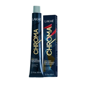 Vopsea de par permanenta fara amoniac saten deschis castaniu, Lakme Chroma 5/60 60 ml Vopsea de par permanenta fara amoniac saten deschis castaniu, Lakme Chroma 5/60 60 ml