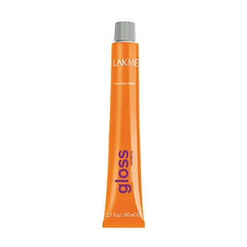 Vopsea de par demi-permanenta saten deschis castaniu, Lakme Gloss 5/60 60 ml Vopsea de par demi-permanenta saten deschis castaniu, Lakme Gloss 5/60 60 ml