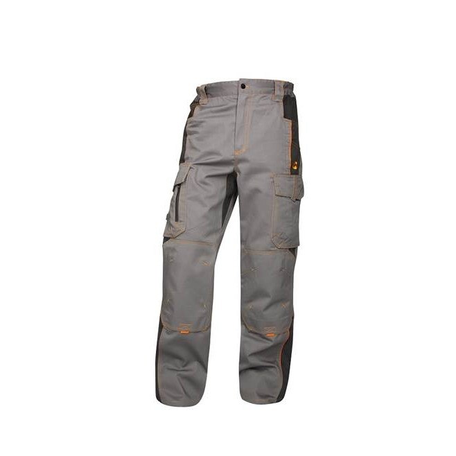 Pantaloni de lucru VISION 02, culoarea gri negru, marimea 58