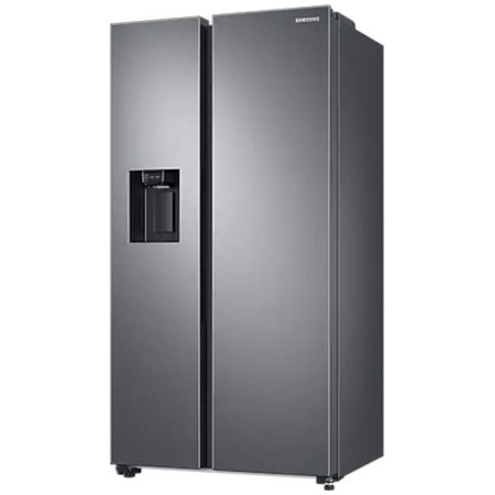 Frigider Side By Side Samsung RS68A8831S9/EF, 609 l, Clasa E, Full No Frost, Twin Cooling Plus, Conversie Smart 5 in 1, SpaceMax, Compresor Digital Inverter, Dozator apa, Inox