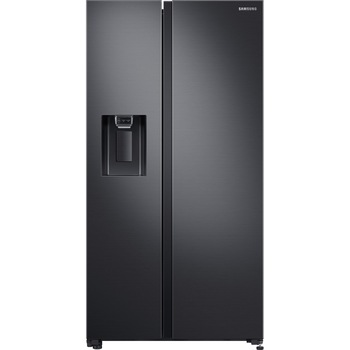 Side By Side Samsung RS64R5302B4/EO, 617 l, Clasa F, Full No Frost, All around cooling, Tehnologie Space Max, Non-Plumbing, Dozator apa, Antracit Side By Side Samsung RS64R5302B4/EO, 617 l, Clasa F, Full No Frost, All around cooling, Tehnologie Space Max, Non-Plumbing, Dozator apa, Antracit