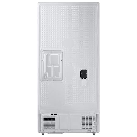 Side By Side Samsung RF50A5002S9/EO, 431 l, Clasa F, Full No Frost, Twin Cooling Plus, Digital Inverter, Aparat de gheata automat, Inox anti-amprenta