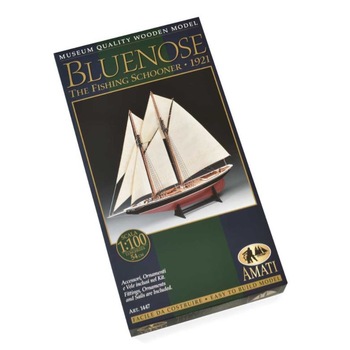 Navomodel Amati Bluenose -Goeleta de pescuit 1921, scara 1:10, lungime 54 cm Navomodel Amati Bluenose -Goeleta de pescuit 1921, scara 1:10, lungime 54 cm