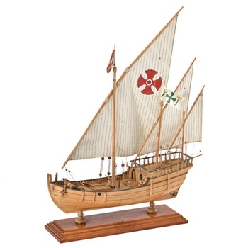 Navomodel Amat Nina -Caravele lui Columb 1492, scara 1:65, lungime 37CM Navomodel Amat Nina -Caravele lui Columb 1492, scara 1:65, lungime 37CM