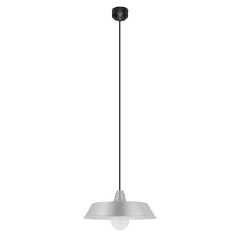 Pendul sfera GoodHome Gammuse, gri, cablu reglabil, 1xE27, design modern Pendul sfera GoodHome Gammuse, gri, cablu reglabil, 1xE27, design modern