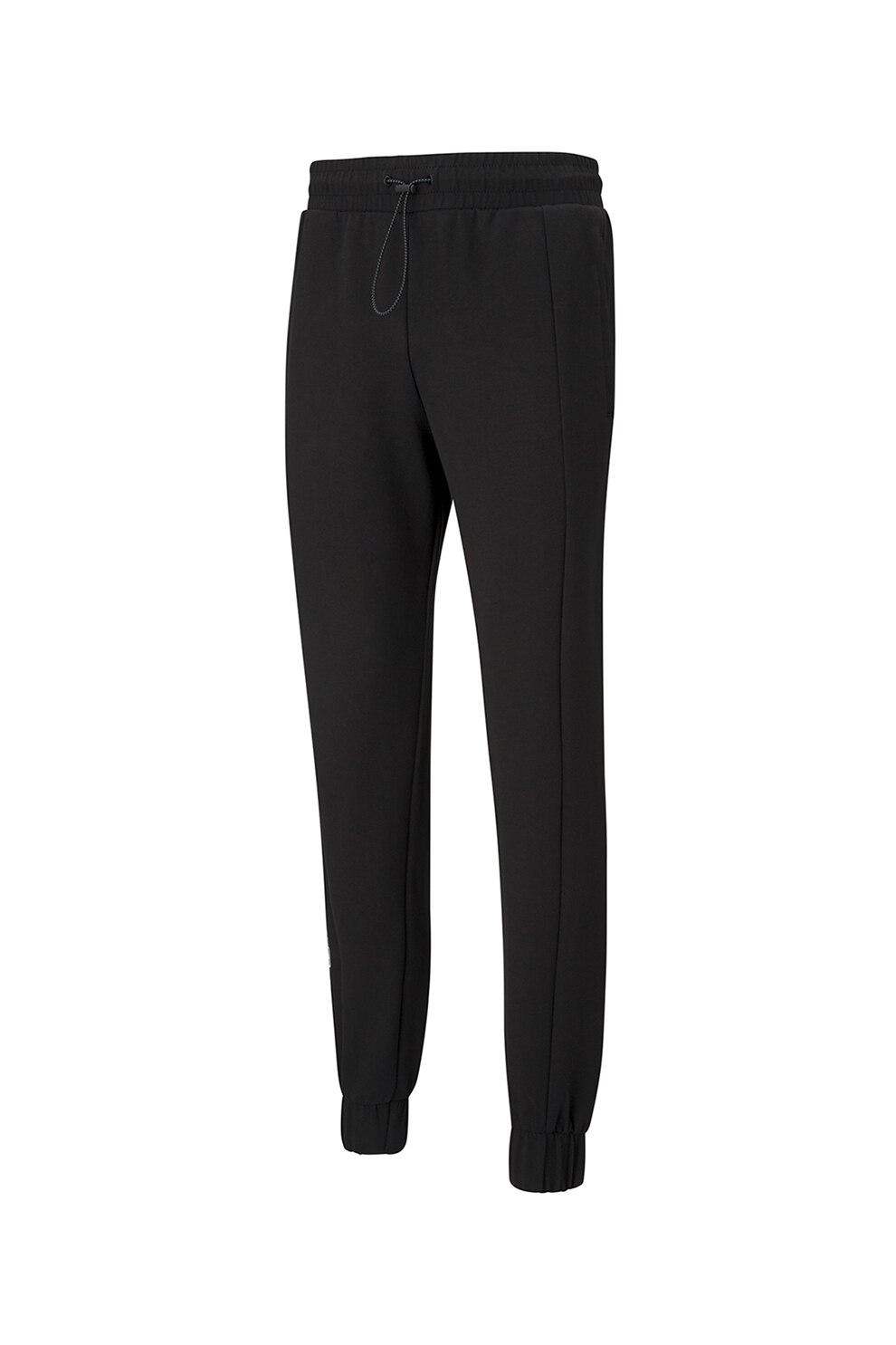 Puma, Pantaloni sport conici cu snur, Negru