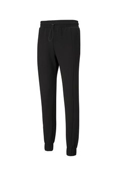 Puma, Pantaloni sport conici cu snur, Negru Puma, Pantaloni sport conici cu snur, Negru